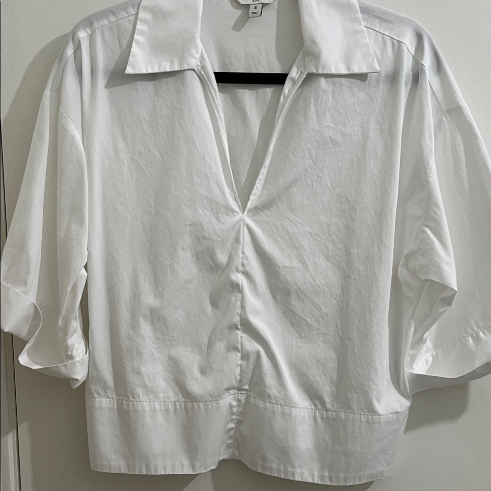 Banana Republic White Blouse